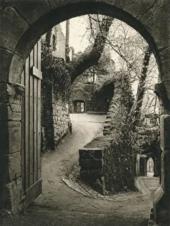 Hohenbaden ruin, 1931. Artist: Kurt Hielscher Hohenbaden ruin, 1931. Artist: Kurt Hielscher