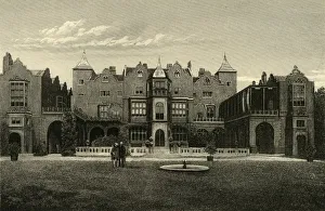 Holland House, Kensington, c1876. Creator: Unknown Holland House, Kensington, c1876. Creator: Unknown