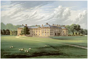 Prints of Holme Lacy, Herefordshire, home of Baronet Stanhope, c1880 Herefordshire Prints: Holme Lacy Print, c1880