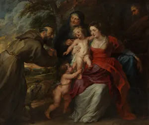 The Holy Family with Saints Francis and Anne and the Infant Saint John the Baptist, 1630s The Holy Family with Saints Francis and Anne and the Infant Saint John the Baptist, 1630s