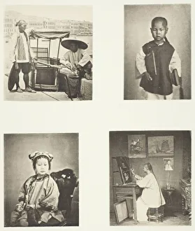 A Hong-Kong Sedan Chair; A Chineses School-Boy; A Chinese Girl; A Hong-Kong Artist, c A Hong-Kong Sedan Chair; A Chineses School-Boy; A Chinese Girl; A Hong-Kong Artist, c