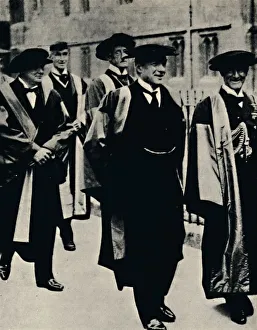 Honorary Degree at Oxford, 1925, (1945). Creator: Unknown Honorary Degree at Oxford, 1925, (1945). Creator: Unknown