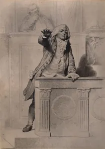 Honore Gabriel Riqueti, Count of Mirabeau, French revolutionary leader 19th century (1894 Honore Gabriel Riqueti, Count of Mirabeau, French revolutionary leader 19th century (1894