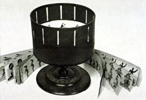 Machine Collection: Horners Zoetrope, strobe machine created in 1834 by William George Horner