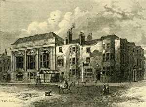Pubs Gallery: The Horns Tavern, Kennington, in 1820, (c1878). Creator: Unknown