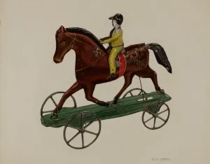 Horse and Rider, 1935/1942. Creator: Philip Johnson Horse and Rider, 1935/1942. Creator: Philip Johnson