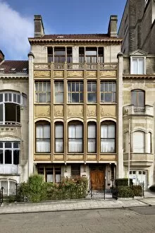 Victor Horta Gallery: Hotel van Eetvelds, Av. Palmeston, Brussels, Belgium, (1895), c2014-2017. Artist