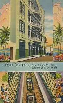 Atlantico Gallery: Hotel Victoria: Calle 35 No.43-140, Barranquilla, Colombia, c1940s