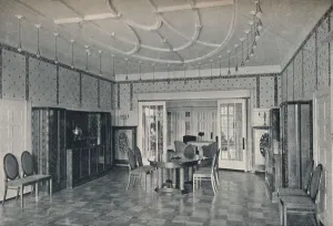 'House Near Bielefeld, The Dining Room', c1912. Artist: Unknown 'House Near Bielefeld, The Dining Room', c1912. Artist: Unknown