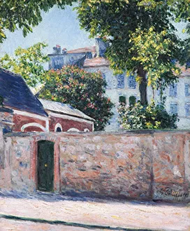 Houses in Argenteuil, 1883. Artist: Caillebotte, Gustave (1848-1894) Houses in Argenteuil, 1883. Artist: Caillebotte, Gustave (1848-1894)