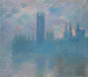 Houses of Parliament, London, 1900/01. Creator: Claude Monet Houses of Parliament, London, 1900/01. Creator: Claude Monet