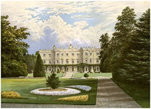 Images Dated 27th November 2008: Hughenden Manor, Earl of Beaconsfield, c1880