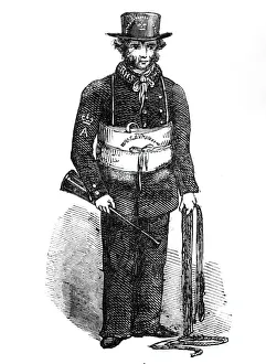 Life Jacket Gallery: Humane Societys iceman, 1844. Creator: Unknown