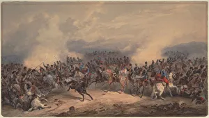 Hussars and Chasseurs at the Battle of Chernaya River on August 16, 1855, 1855 Hussars and Chasseurs at the Battle of Chernaya River on August 16, 1855, 1855