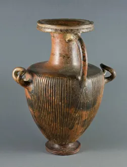 Hydria (Water Jar), 400-350 BCE. Creator: Unknown Hydria (Water Jar), 400-350 BCE. Creator: Unknown