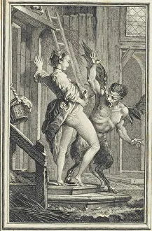 Nudity Gallery: Illustration to Contes et Nouvelles by Jean de La Fontaine, 1762