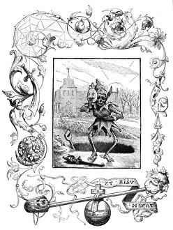 Illustration from Francis Quarles Emblems, 1895 Illustration from Francis Quarles Emblems, 1895