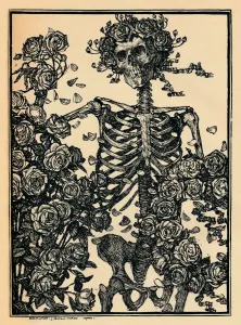 Illustration for The Rubaiyat of Omar Khayyam, 1900. Artist: Edmund Joseph Sullivan Illustration for The Rubaiyat of Omar Khayyam, 1900. Artist: Edmund Joseph Sullivan