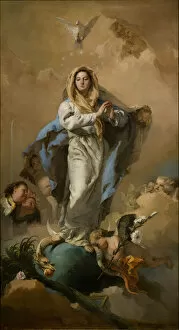 Virgin Collection: The Immaculate Conception of the Virgin, 1767-1768. Artist: Tiepolo, Giambattista (1696-1770)