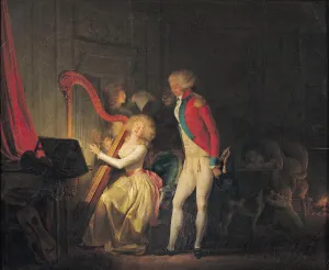 The Improvised Concert, or The Price of Harmony, 1790. Artist: Boilly The Improvised Concert, or The Price of Harmony, 1790. Artist: Boilly