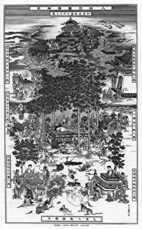 The Eight Incidents of the Nirvana of Sakyamuni, 18th century, (1886) The Eight Incidents of the Nirvana of Sakyamuni, 18th century, (1886)