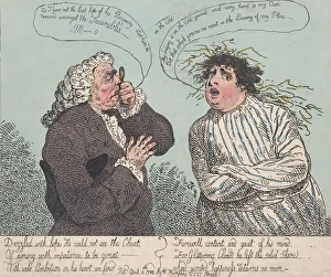 The Incurable, April 4, 1784., April 4, 1784. Creator: Thomas Rowlandson The Incurable, April 4, 1784., April 4, 1784. Creator: Thomas Rowlandson