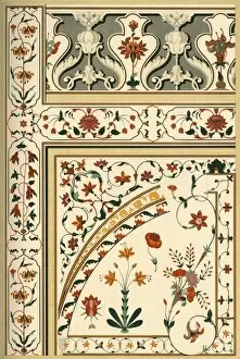 Interior Design Gallery: Indian marble inlay, (1898). Creator: Unknown