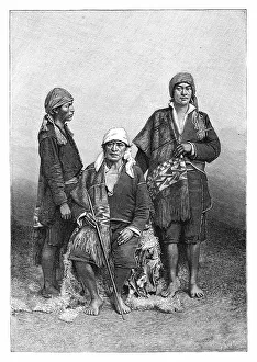 Indians of Tecpan, Guatemala, c1890.Artist: Henri Thiriat Indians of Tecpan, Guatemala, c1890.Artist: Henri Thiriat