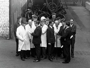 Industrial relations, Swinton, South Yorkshire, 1966. Artist: Michael Walters Industrial relations, Swinton, South Yorkshire, 1966. Artist: Michael Walters