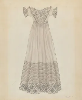 Infant's Dress, c. 1936. Creator: Mary E Humes Infant's Dress, c. 1936. Creator: Mary E Humes