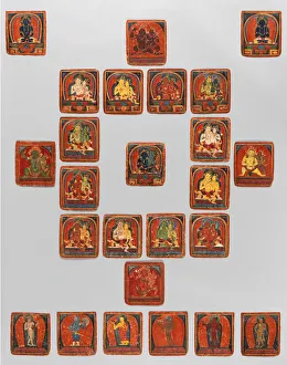 Initiation Cards (Tsakalis), early 15th century. Creator: Unknown Initiation Cards (Tsakalis), early 15th century. Creator: Unknown