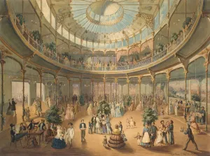 Innere Ansicht des Deutschen Volks Winter Gartens. Interior of the German Winter Garden Innere Ansicht des Deutschen Volks Winter Gartens. Interior of the German Winter Garden