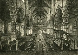 Interior of Londonderry Cathedral, 1898 Print