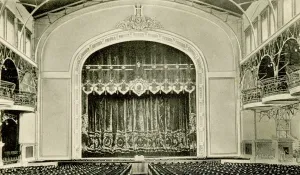 Interior view of the theatre in the Nicholas II Peoples House, St Petersburg, Russia, 1900s Interior view of the theatre in the Nicholas II Peoples House, St Petersburg, Russia, 1900s
