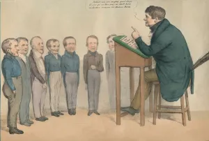 The Irish Tutor, 1836. Creator: John Doyle The Irish Tutor, 1836. Creator: John Doyle