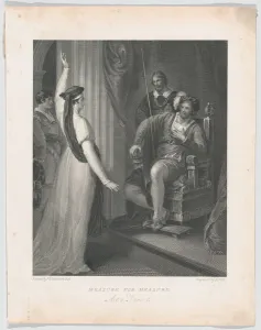 Isabella and Angelo (Shakespeare, Measure for Measure, Act 2, Scene 2), 1794. 1794. Creator: James Fittler Isabella and Angelo (Shakespeare, Measure for Measure, Act 2, Scene 2), 1794. 1794. Creator: James Fittler