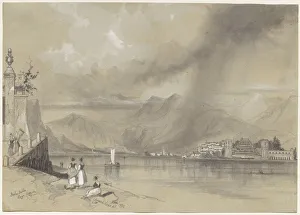 Isola Bella, Lago Maggiore, 1839. Creator: Edward Lear (British, 1812-1888) Isola Bella, Lago Maggiore, 1839. Creator: Edward Lear (British, 1812-1888)