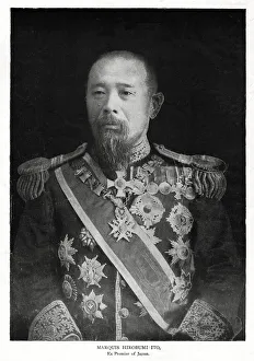 Ito Hirobumi, first Prime Minister of Japan, 1908 Ito Hirobumi, first Prime Minister of Japan, 1908