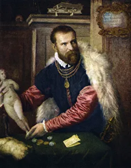 Jacopo Strada, 1568, (1937). Artist: Titian Jacopo Strada, 1568, (1937). Artist: Titian