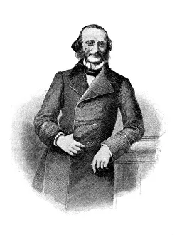 Jacques Offenbach (1819-1880), French composer, 1900.Artist: Beger Jacques Offenbach (1819-1880), French composer, 1900.Artist: Beger