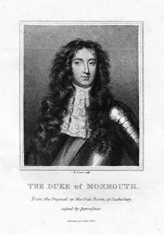 Images Dated 24th March 2006: James, Duke of Monmouth, (1806). Artist: E Scriven
