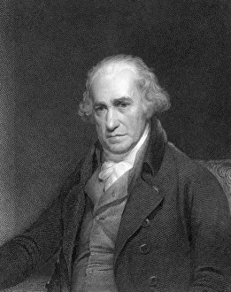 James Watt, Scottish engineer and inventor, 1833 James Watt, Scottish engineer and inventor, 1833