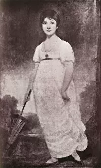 Teenager Gallery: Jane Austen, c1789, (1919)
