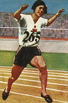 Related Images Gallery: Japanese athlete Kinue Hitomi wins silver medal in the Womens 800 metres, 1928