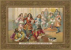 Jean Bart (1650-1702) at the Court of Louis XIV (1638-1715), c.1910s Jean Bart (1650-1702) at the Court of Louis XIV (1638-1715), c.1910s