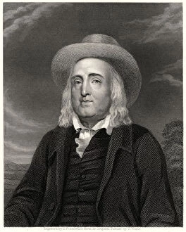 Images Dated 16th December 2005: Jeremy Bentham, 19th century. Artist: James Posselwhite