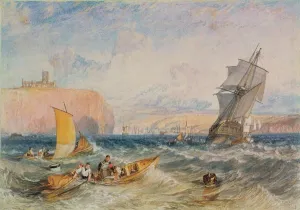 Whitby Harbour Print, 1824