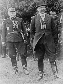Joffre and Messimy Print, c1910s