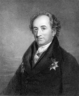 Johann Wolfgang von Goethe, German poet, dramatist and scientist, c1830 Johann Wolfgang von Goethe, German poet, dramatist and scientist, c1830