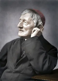John Henry Newman, British cardinal, late 19th century John Henry Newman, British cardinal, late 19th century